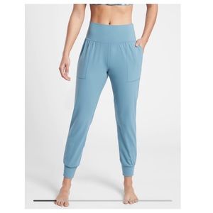 Athleta Salutation Jogger // Riviera Blue